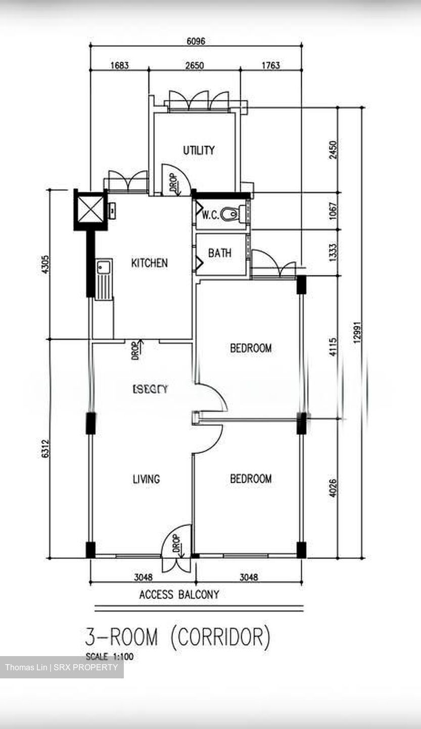 Blk 41 SIMS VISTA (Geylang), HDB 3 Rooms #572196831